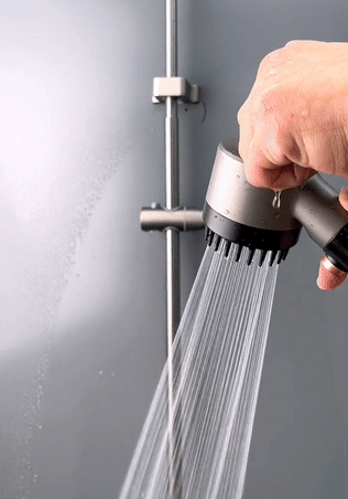Soffione doccia a risparmio d'acqua